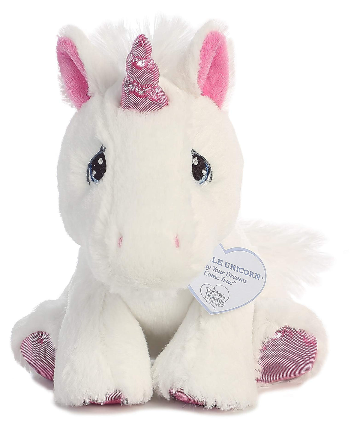 Aurora Precious Moments 8.5" Sparkle Unicorn Adorable Plush