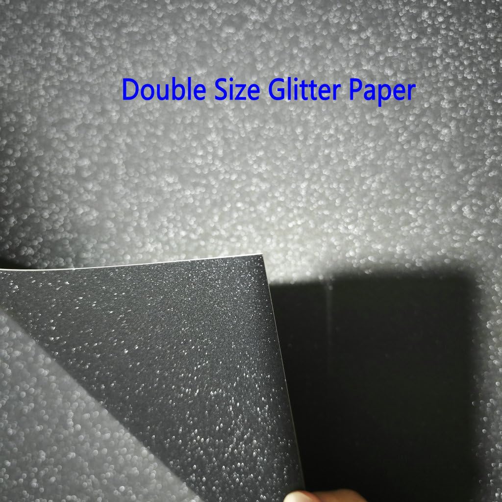 Double Sized Glitter Paper Black Happy 80th Birthday Banner Sign No DIY Gold Glitter 80 Years Birthday Party Decorations Supplies Anniversary