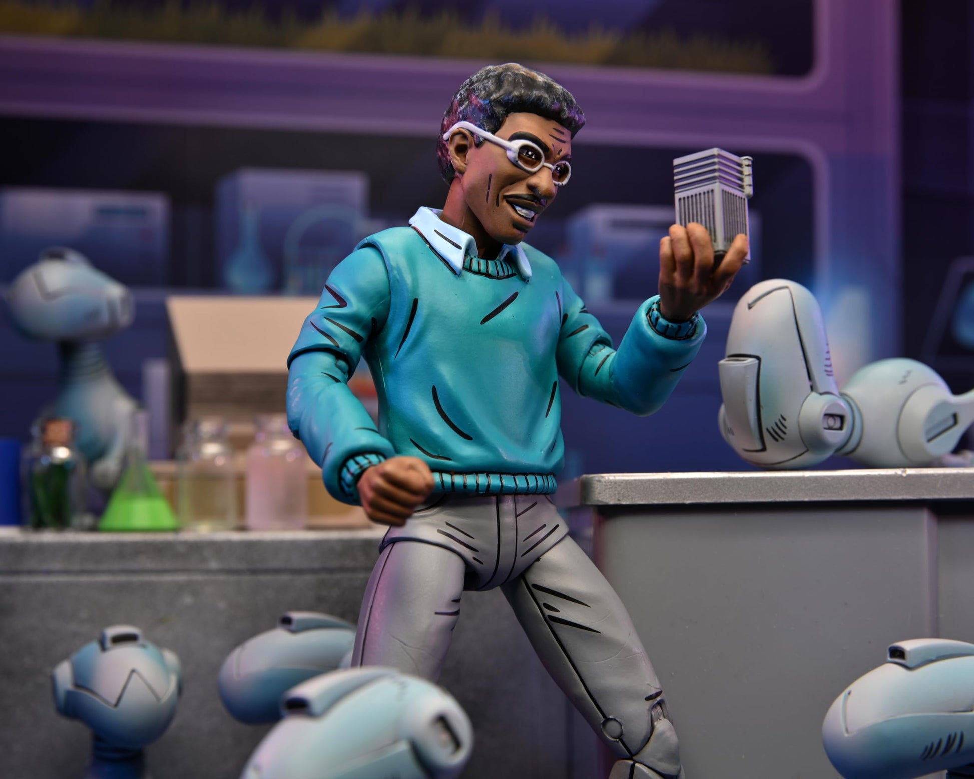 NECA Teenage Mutant Ninja Turtles (Mirage Comics) - 1:7 Scale Collectible Action Figure, Baxter Stockman