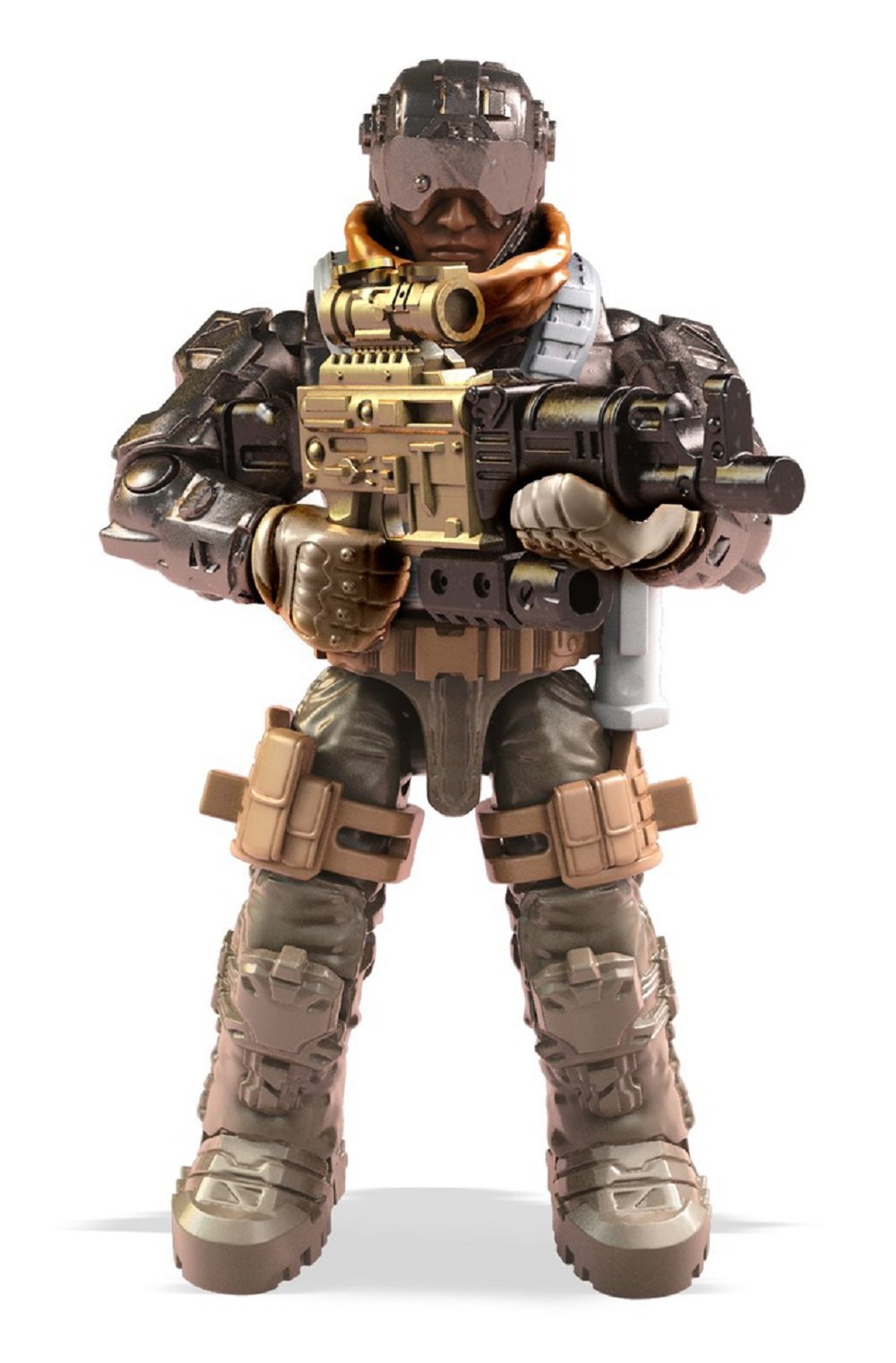 Mega Construx Call of Duty Care Package Gold Building Set