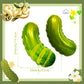 2Pcs Helium Pickle Foil Balloons Novelty Design Kind of a Big Dill Pickles Picklesburgh Sour Fruit Cucumber Funny Advertisement Positive Pickle Lover