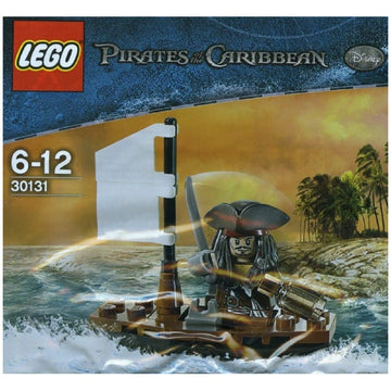LEGO Pirates of the Caribbean 30131 JACK SPARROW Minifigure with Raft
