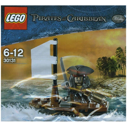 LEGO Pirates of the Caribbean 30131 JACK SPARROW Minifigure with Raft