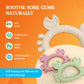 Easter Teething Toys for Newborns 0-3-6Months Food-Grade Silicone BPA-Free Anti-Choking One-Piece Design Soft & Non-Toxic First Teether for Tiny Hands