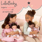 LullaBaby - 14-Inch Baby Doll Clothing Set - Blanket Sleepers - Pacifier Accessories - Pretend Play 2+ Years- Baby Doll Sleep Sacks Outfit