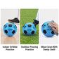 Chastep Sports Foam Soccer Ball for Kids or Beginner, 8“ Sponge Soccer Ball, Safe & Soft Kick Play (Blue/Black)
