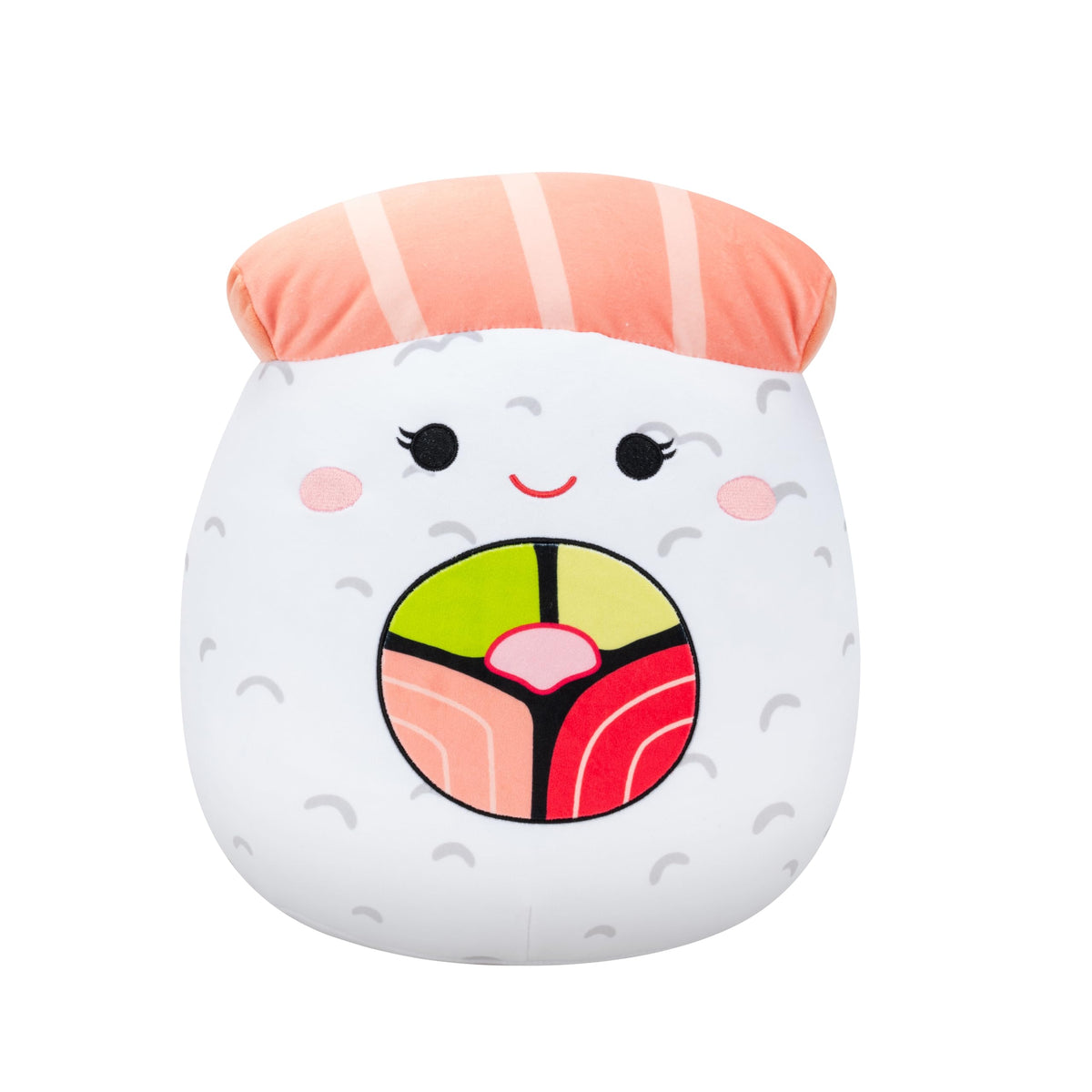 Squishmallows Original 12in Rolanda The Salmon Sushi - Official Jazwares Plush (Medium-Sized)