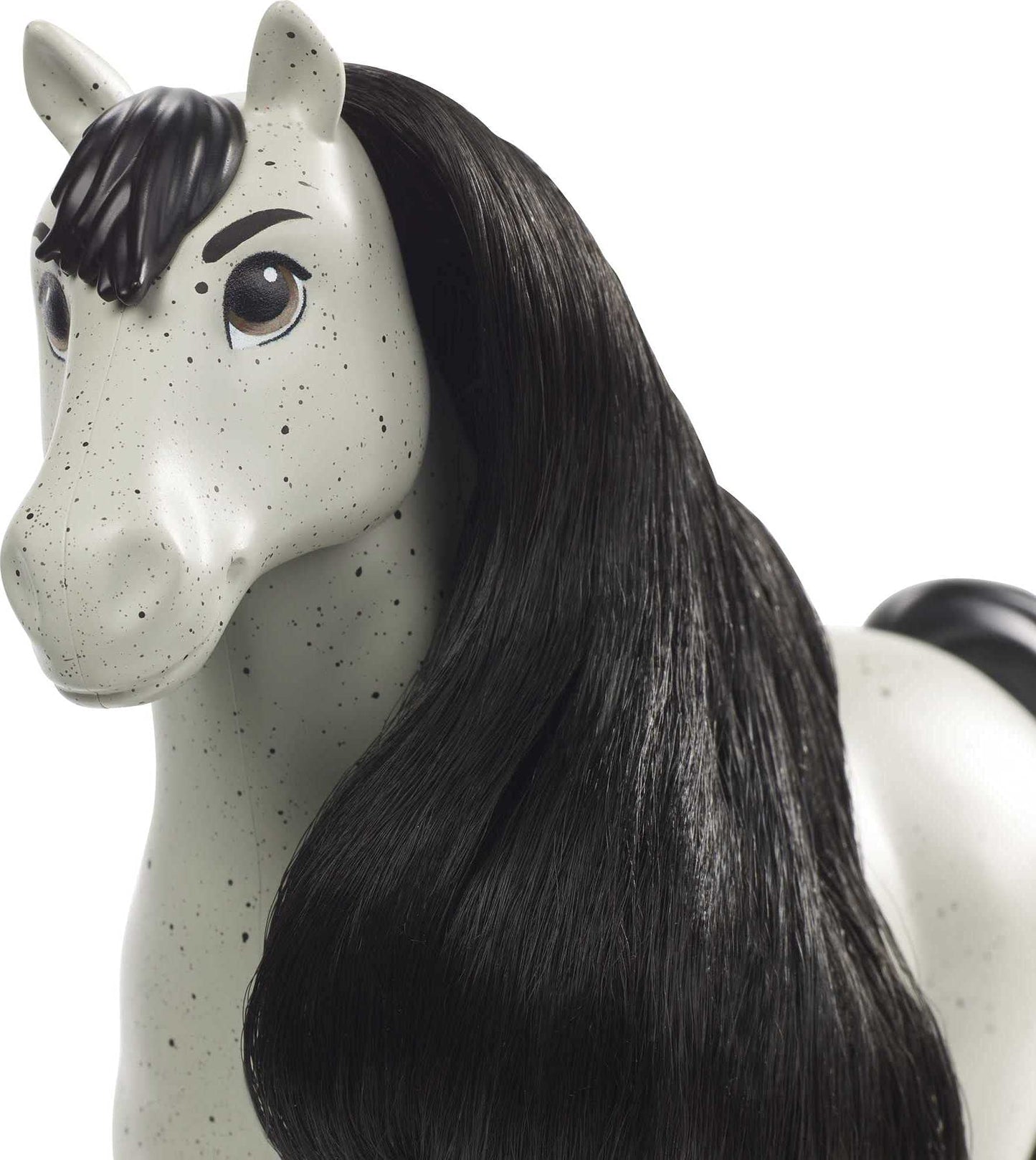 Mattel Spirit Untamed Horse Toy, Herd Horse (Approx. 8-inch) with Moving Head, Long Mane, Playful Stance & Beautiful Color