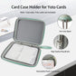 JDSZM Card Case Holder for Yoto Cards Album Pouch Storage Organizer 120 Pockets, Large Capacity Portable Folder with 2 Zipper and Carry Strap, Yoto