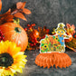 Fall Table Honeycomb Centerpieces, Thanksgiving 3D Honeycomb Centerpieces Topper Harvest Truck Sunflower Mushroom Pumpkin Orange Sign Autumn Party