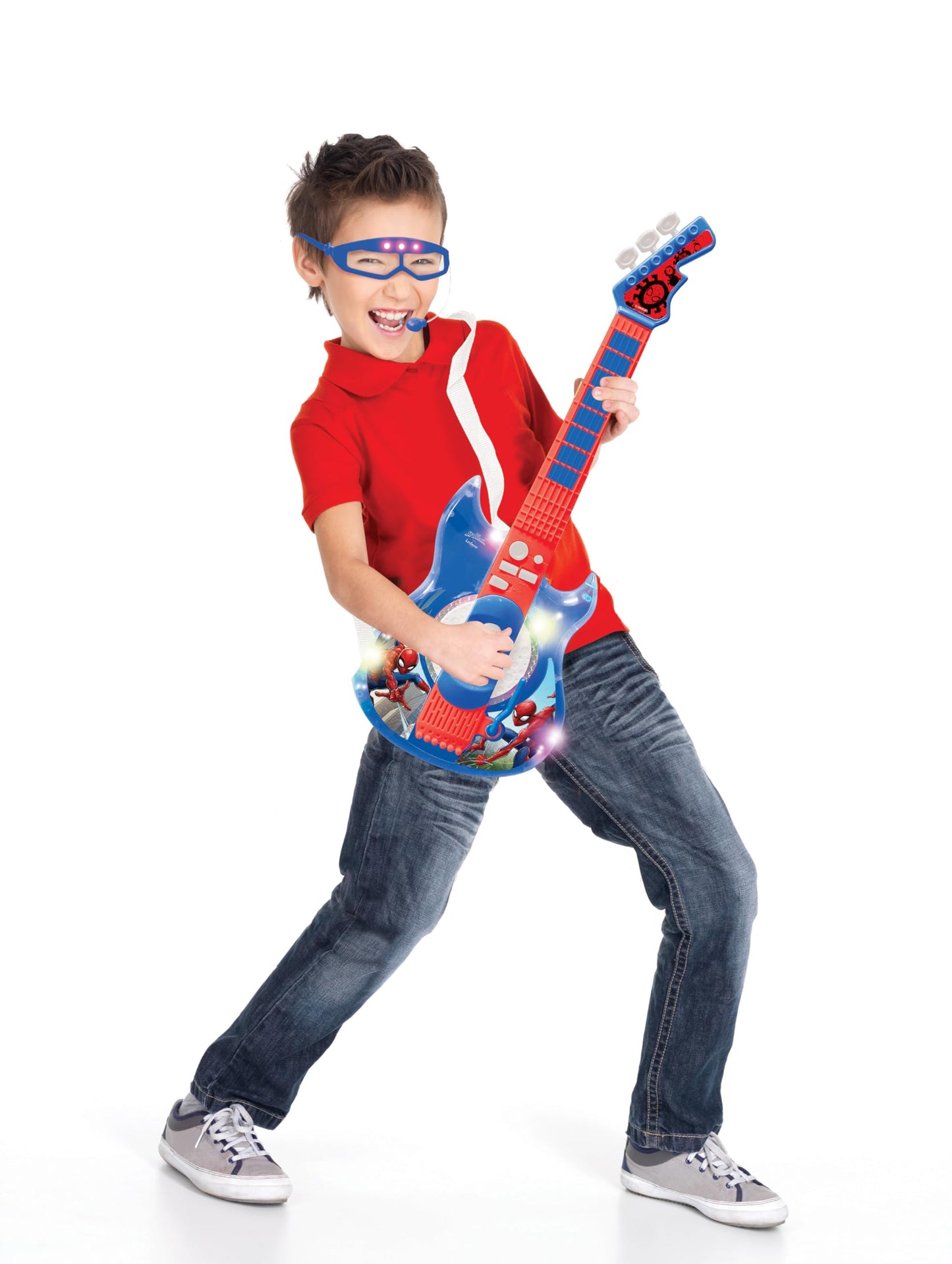 Lexibook, Spider-Man Electronic Guitar, K260SP