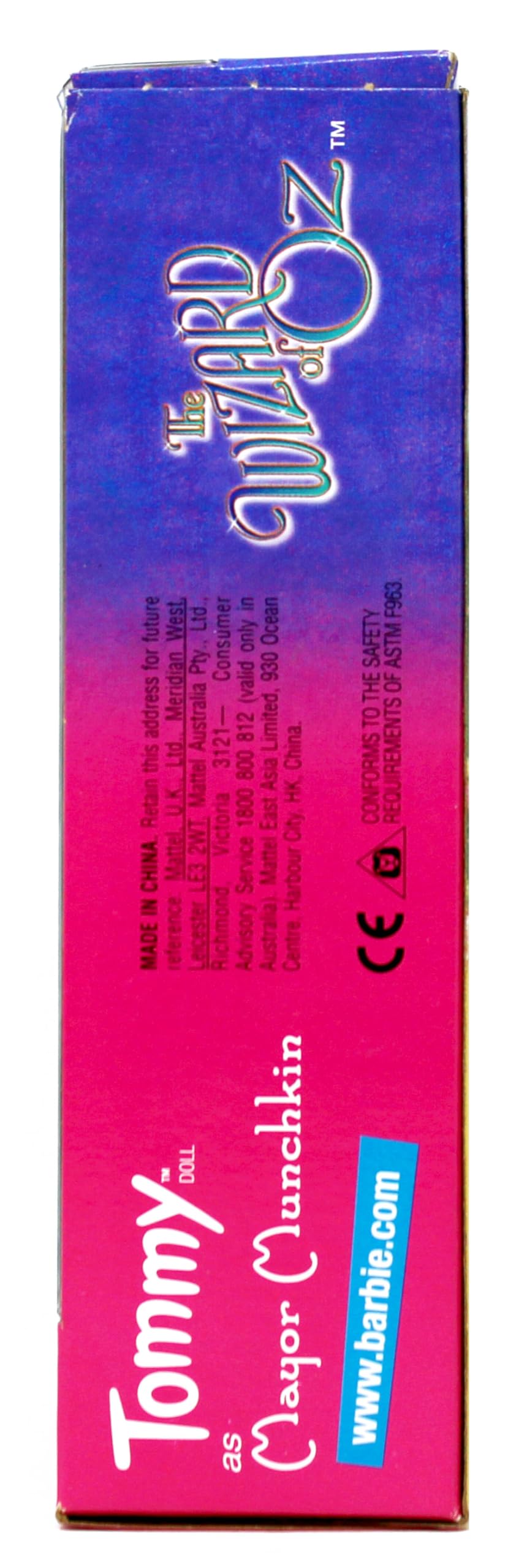 Barbie Tommy As Mayor Munchkin in the Wizard of Oz