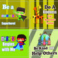 Creanoso Be Kind Stickers for Kids (20-Sheet) - Premium Design Gift Stickers - Awesome Stocking Stuffers Gifts for Boys & Girls, Children, Teens