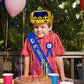 HnoonZ 6th Birthday Gifts for Boys - King's Crown, Sash & Decorations