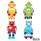 Big Dot of Happiness Gear Up Robots - Decorations DIY Birthday Party or Baby Shower Essentials - Set of 20
