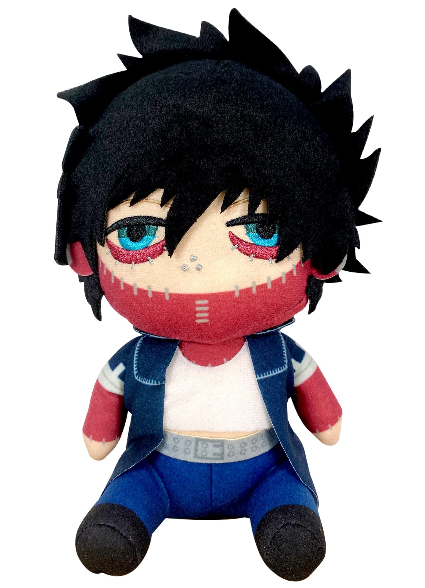 My Hero Academia S2- Dabi Sitting Plush 8" H