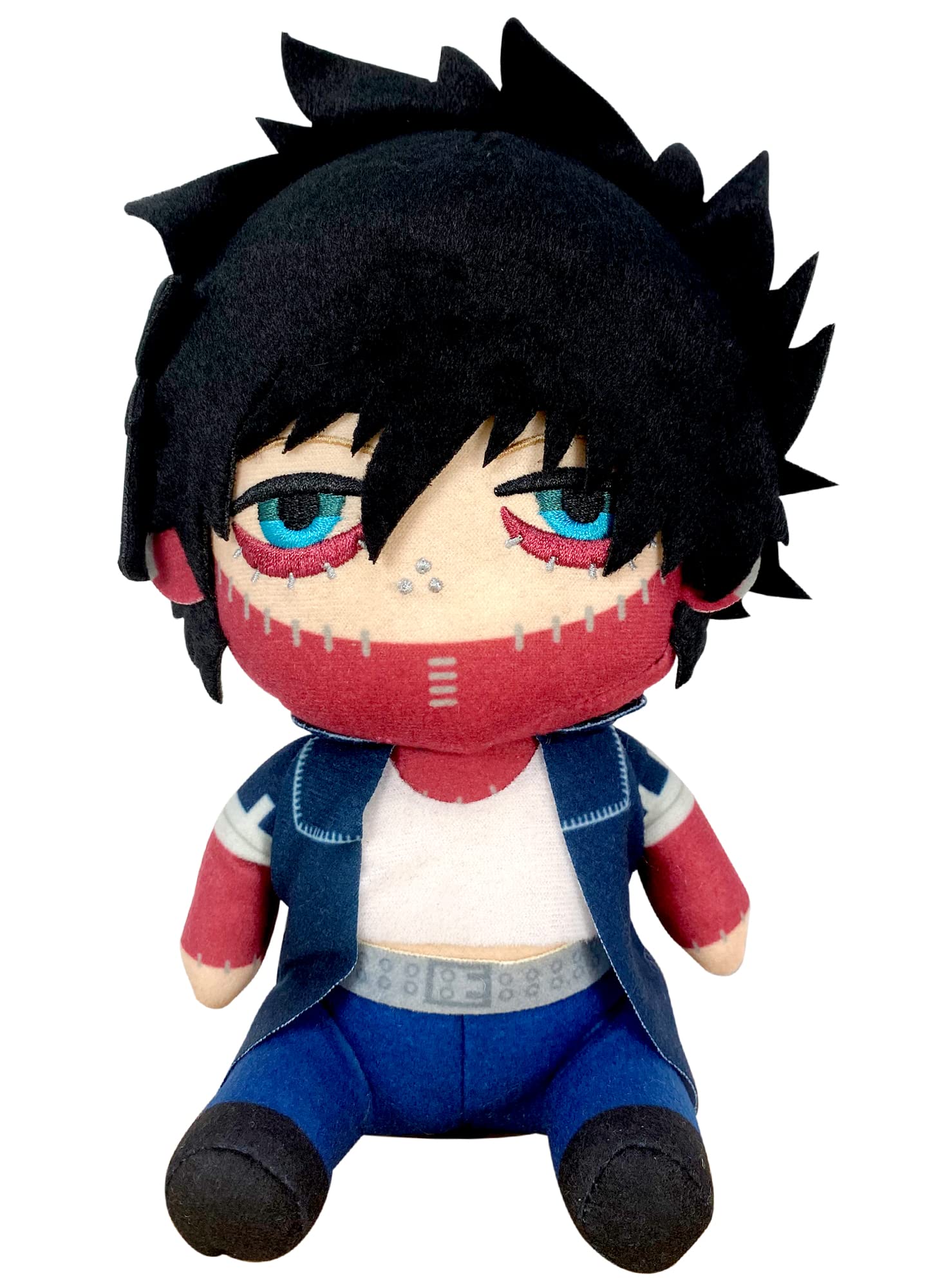 My Hero Academia S2- Dabi Sitting Plush 8" H