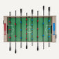 Amazon Basics 48-Inch Foosball Table Soccer Game Room Size with 4 Balls and 2 Cupholders, Oak