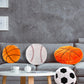 JPORSHU 2PCS Baseball Plush Pillow?White Baseball Pillow Soft Fluffy Football Stuffed Plushies Toy ?Toys Gift for Kids Boy Girls Children Room