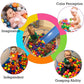 Jacone Portable Cute Blue Hexagon Children Ball Pit, Indoor and Outdoor Easy Folding Ball Play Pool Kids Toy Play Tent with Carry Tote, Balls Not