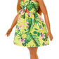 Barbie Fashionistas Doll with Long Blonde Hair - Tropical Outfit