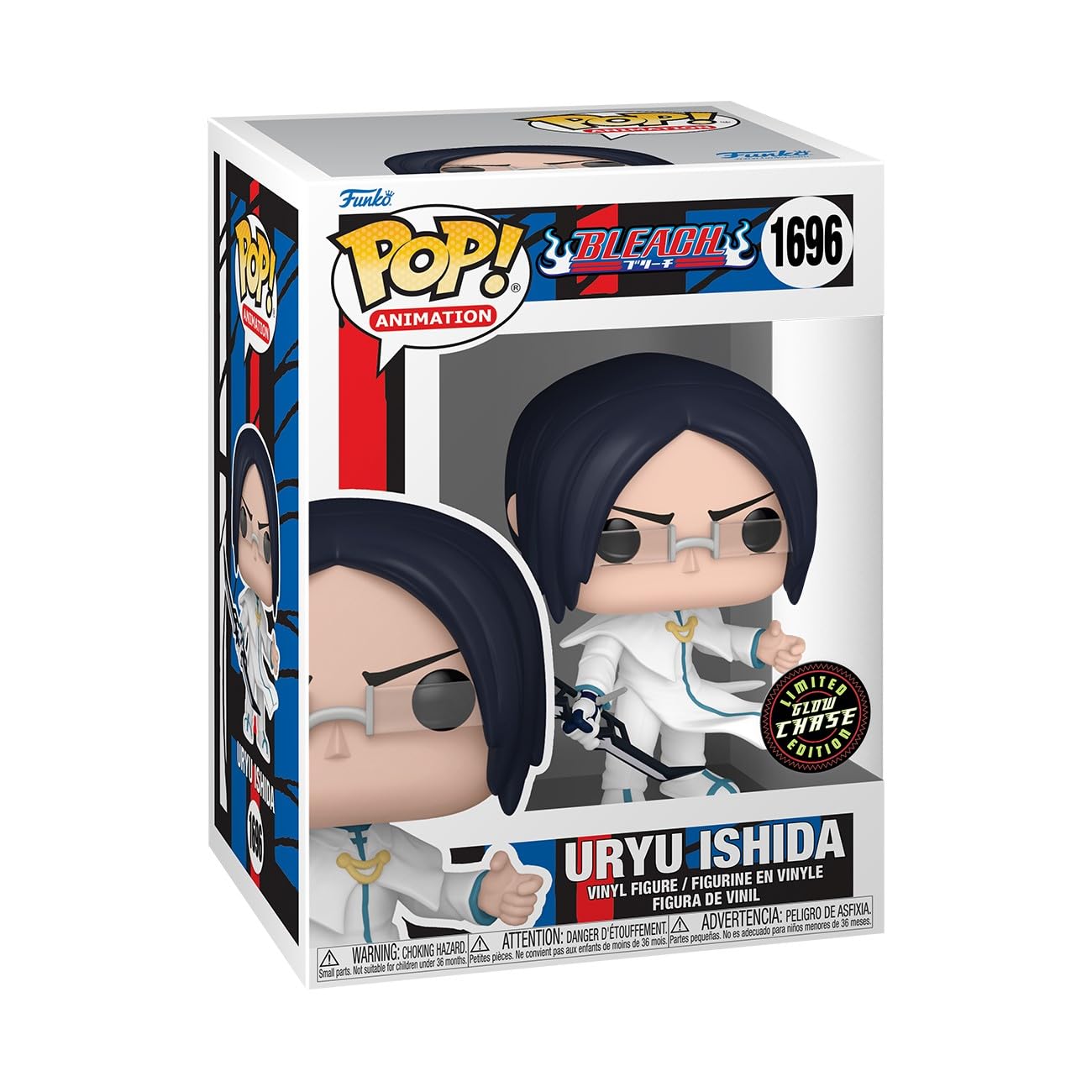 Funko POP Animation: Bleach - Uryu Ishida - 1/6 Odds for Rare Chase Variant - Bleach - Collectable Vinyl Figure - Gift Idea - Official Merchandise