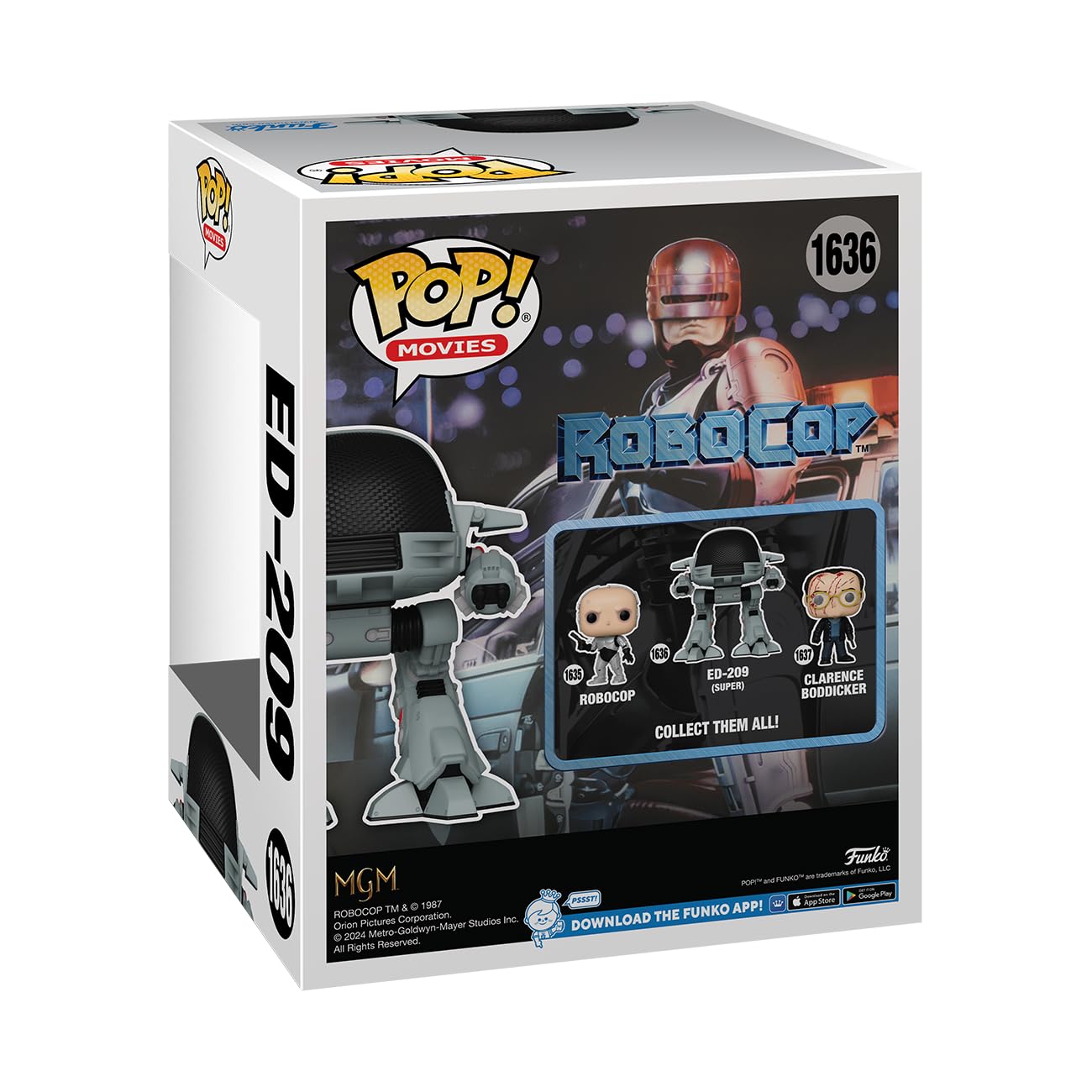 Funko POP! Super: Robocop - ED-209 - Collectable Vinyl Figure - Gift Idea - Official Merchandise - for Kids & Adults - Movies Fans - Model Figure for