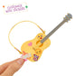 Rainbow High Jr High Rock Band - Sunny, Yellow 9” Fashion Doll with Guitar, Customize with Stickers, Posable, Great Toy Gift for Kids Ages 4+