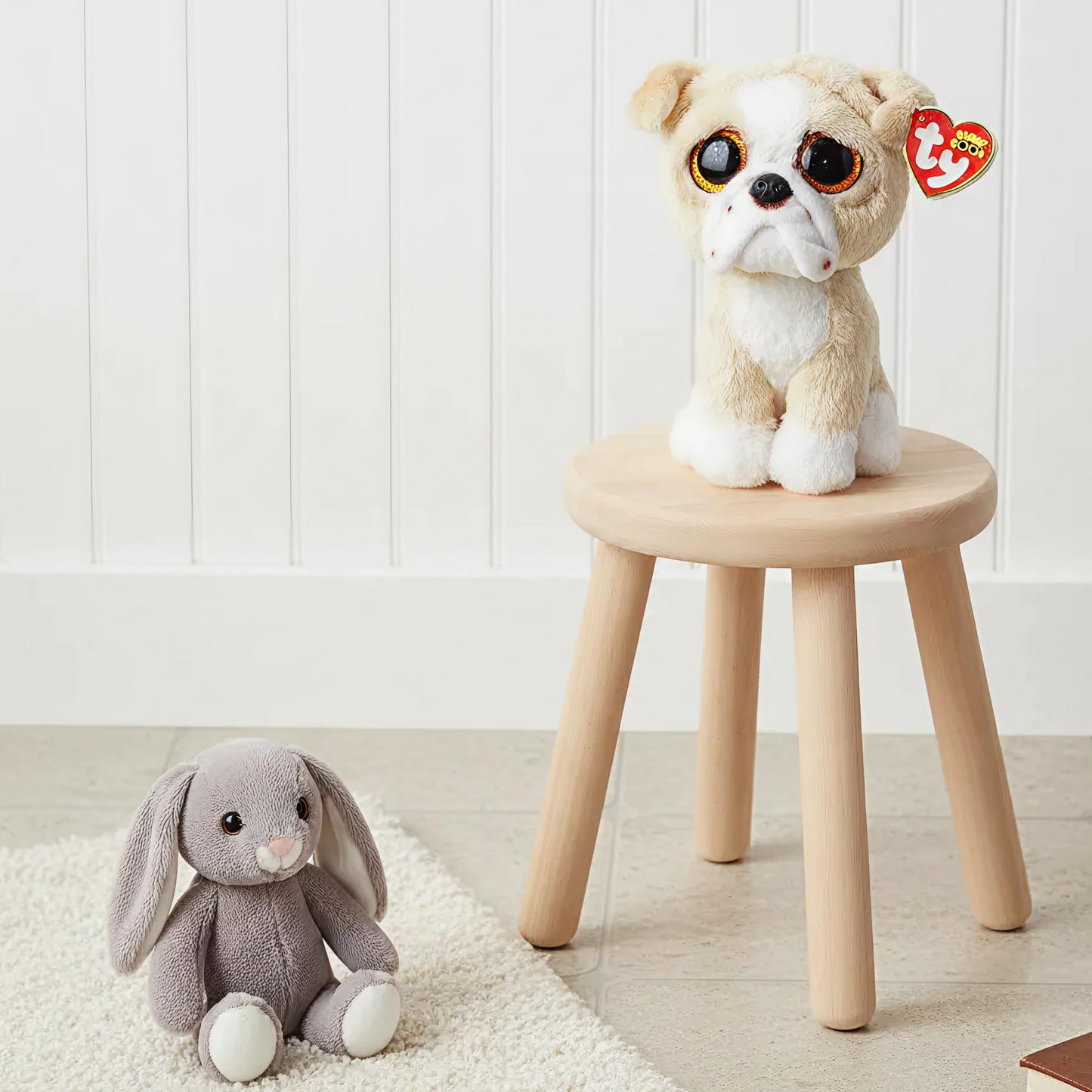 Ty Beanie Boo Pooch The English Bull Dog - 6"