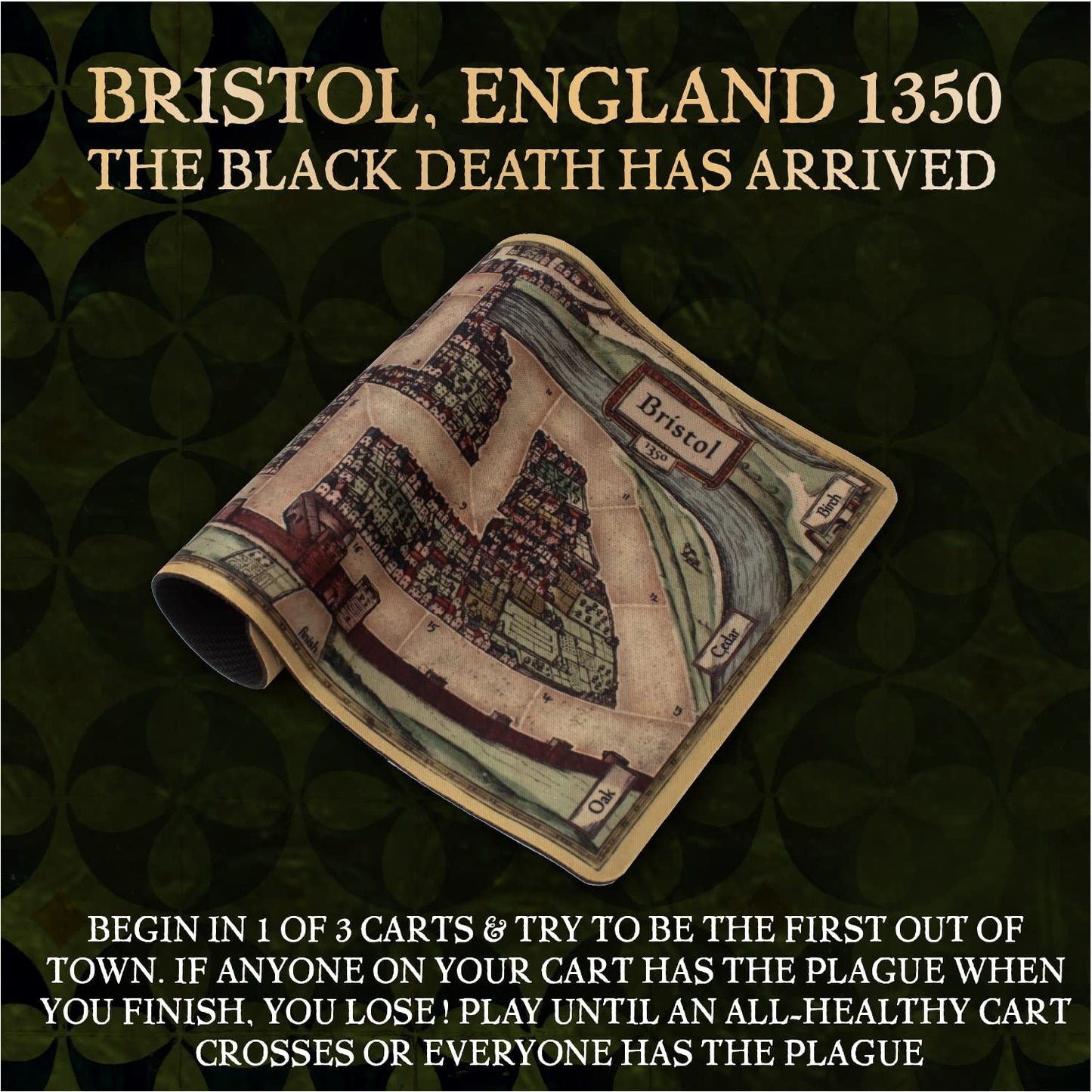 Facade Dark Cites Series Board Game of Strategy, Deceit, and Luck - Card Game for Teens Adults and Family - Bristol 1350