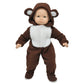 The Queen's Treasures 15 Inch Doll Clothes Designed for Use with Bitty Baby Dolls, Soft Brown and White Teddy Bear Cub Sleeper Pajamas, Compatible