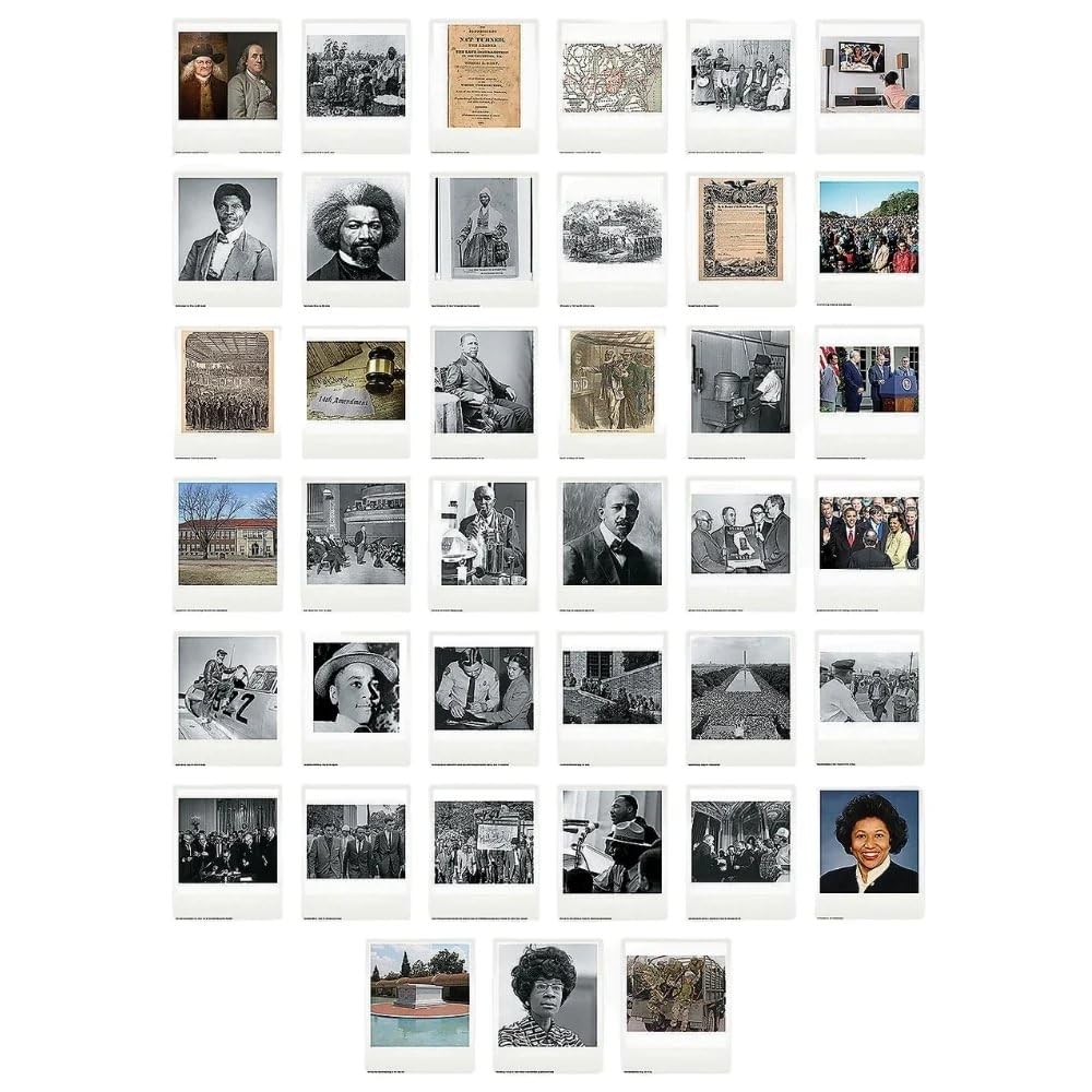 Black History Month Caption This Cards - 40 Pieces - Educational and Learning Activities for Kids