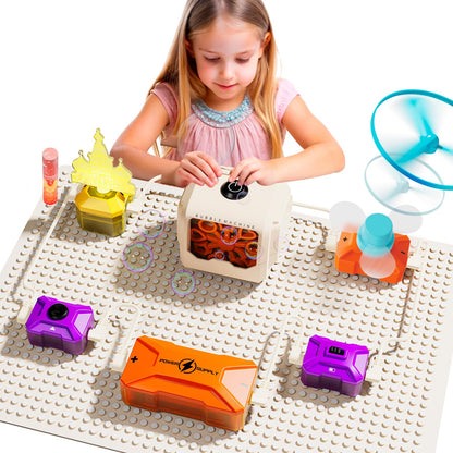 Science Kits for Kids, 177+ Projects Circuit Exploration Kits Educational Electronics Toys for Boys & Girls Hands-On Engineering Toy, Birthday