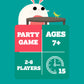 Exploding Kittens On a Scale of One to T-Rex 2-8 Players - Ages 7+ - 15 Minutes to Play - Charades Style Acting Card Game - Party Game, Family Game