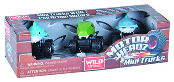 Wild Republic Motor Headz Mini Aquatic Action Toys Set - 5"