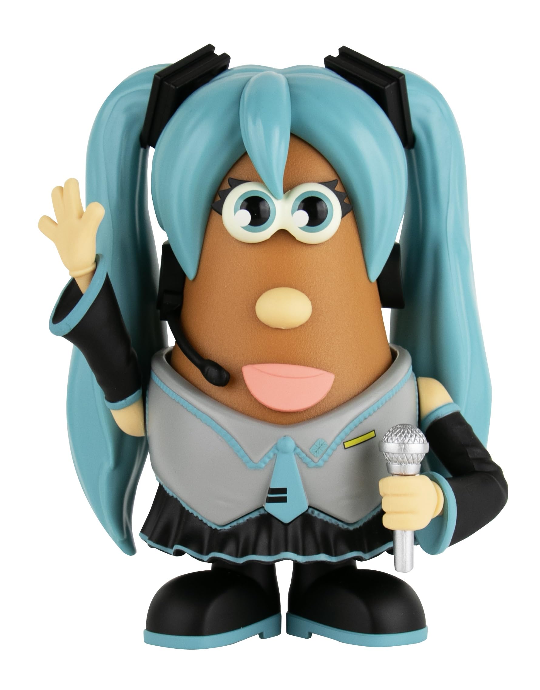Poptaters Hatsune MiKu - Includes 14 removable, interchangeable facial and body parts including one surprise Potato Head original piece - Recommended