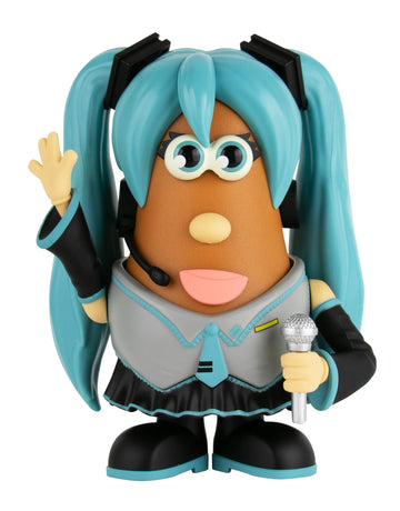 Poptaters Hatsune MiKu - Includes 14 removable, interchangeable facial and body parts including one surprise Potato Head original piece - Recommended