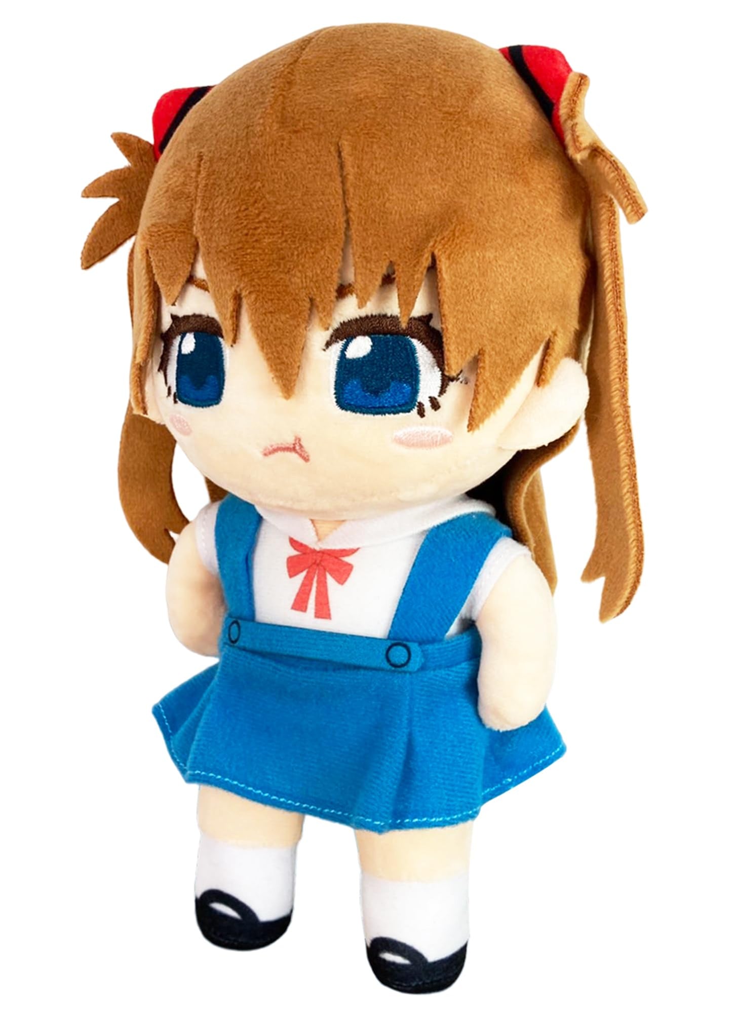 Great Eastern Entertainment Evangelion New Movie - Asuka Langley Shikinami (Pouting) Plush 8" H
