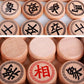 EatingBiting Beechwood Chinese Chess Set Xiangqi Games Sets with Chessboard + Hard Paper Box Chess Board Size: 40x35cm Chess Size 1.38 inch 中国象棋