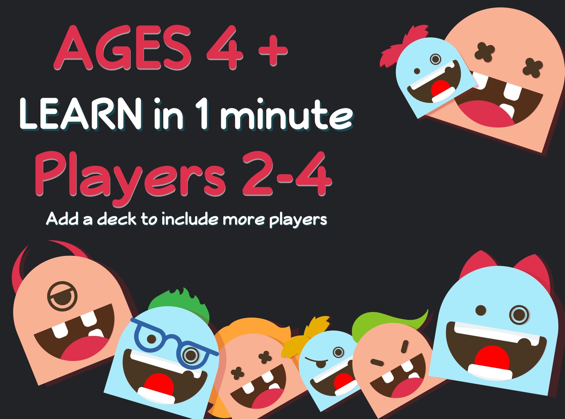 EAT ME - Family Card Game | Fun Fast Paced Educational | Great for GameNights Parties Ages 4 and up