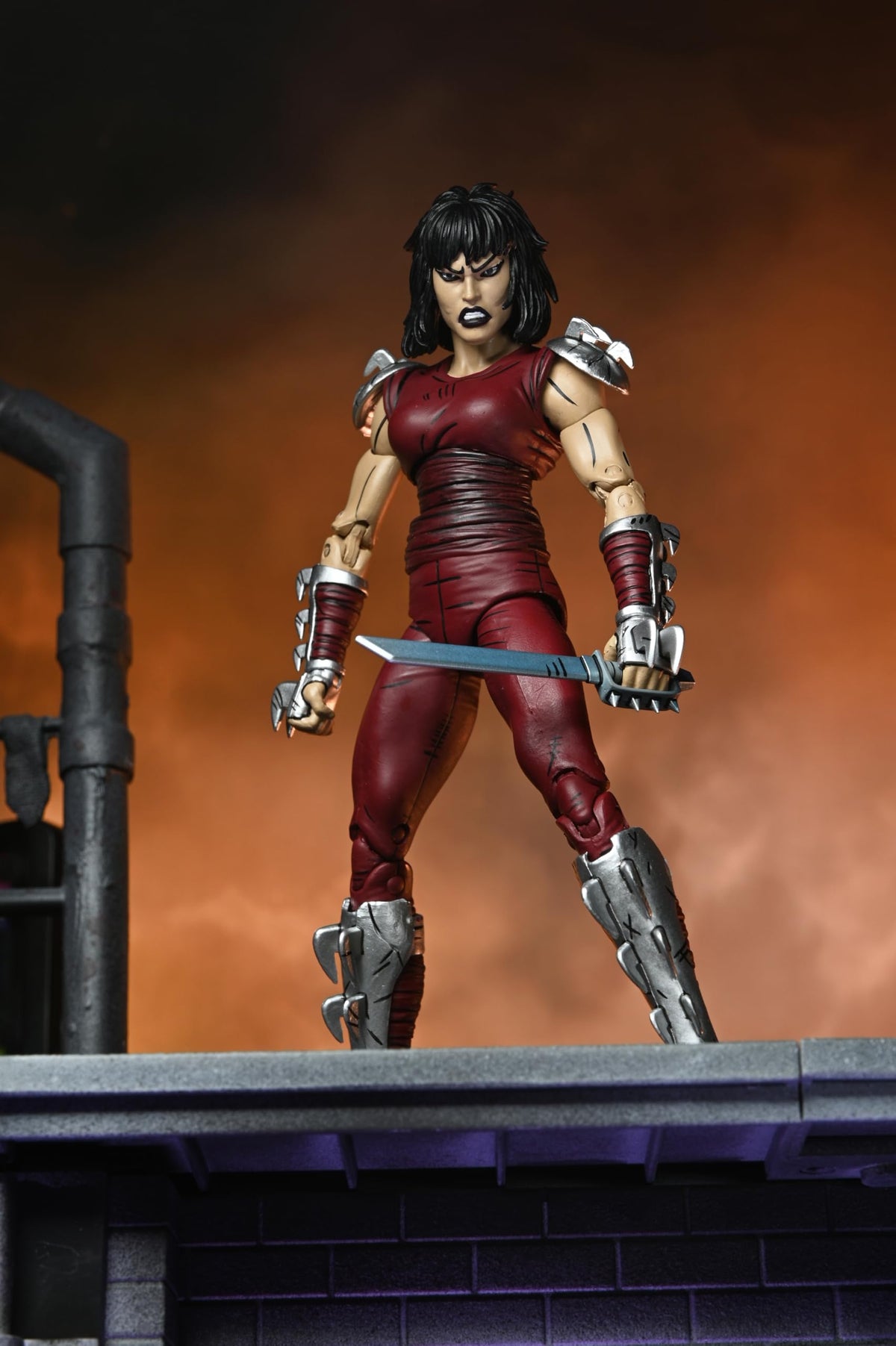 Teenage Mutant Ninja Turtles (Mirage Comics) - 7" Scale Action Figure - Karai (City at War)