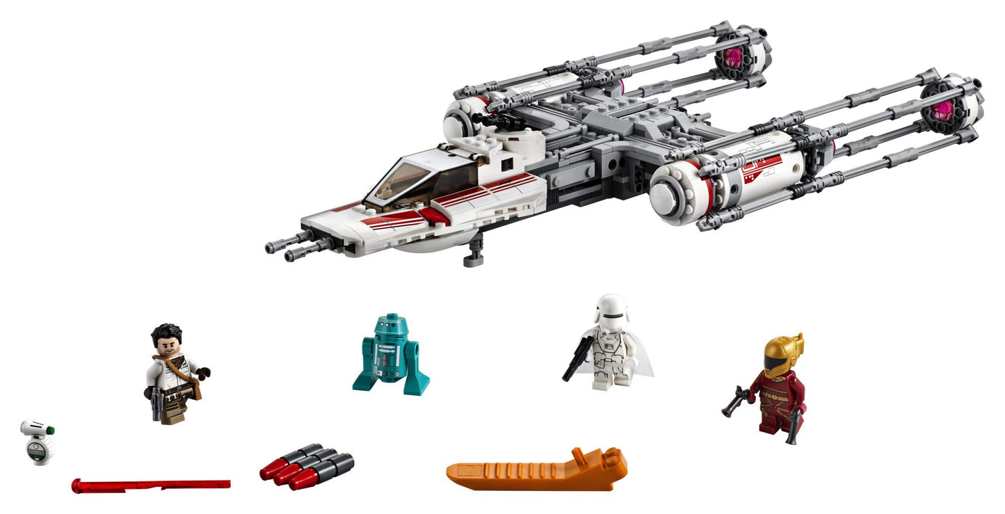 LEGO Star Wars: The Rise of Skywalker Resistance Y-Wing Starfighter 75249 New Advanced Collectible Starship Model Building Kit (578 Pieces)