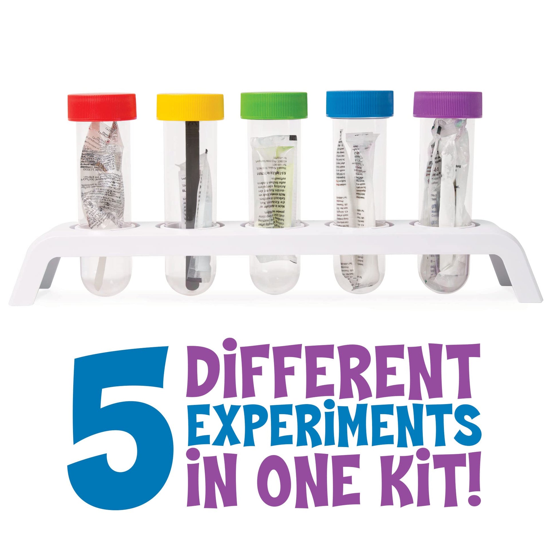Thames & Kosmos Ooze Labs: Big Box of Science | 5 Fun, Simple, Safe STEM Experiments | DIY Slimes, Crystal Feather, Instant Snow, Oobleck | Great