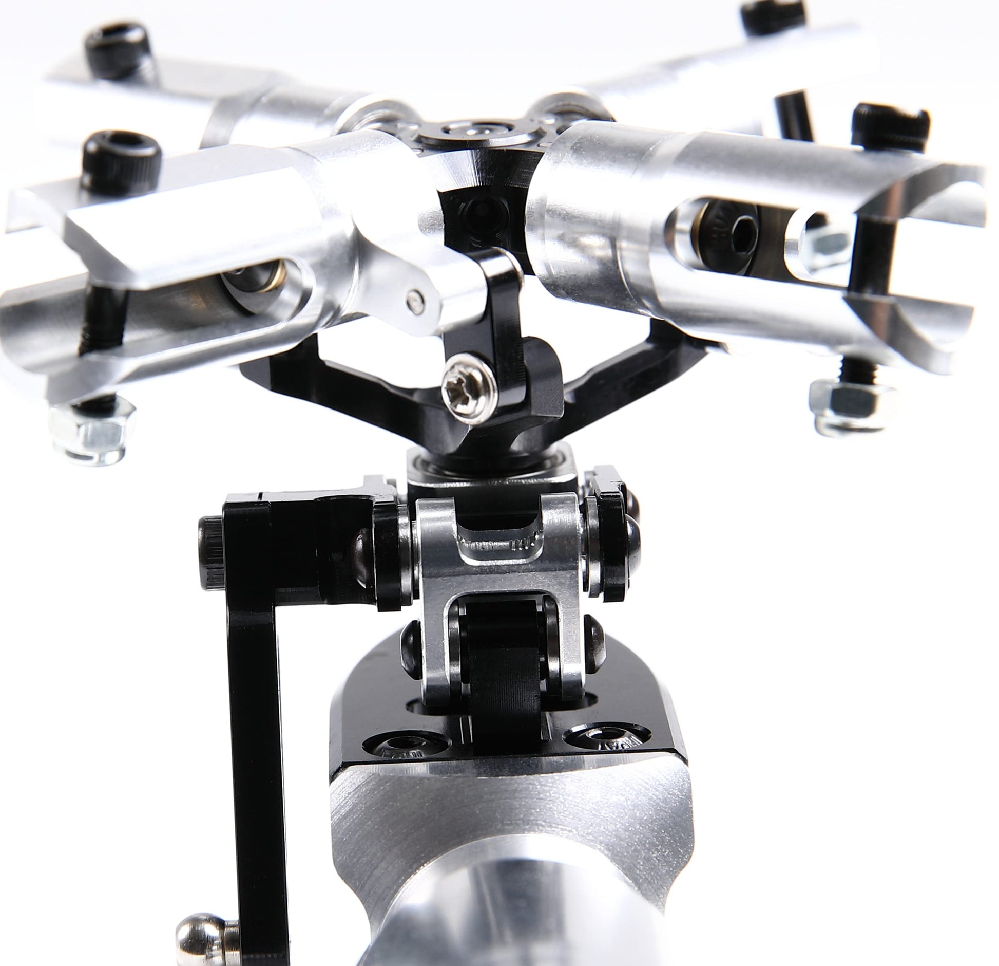 Trex 600 550 RC Helicopter 4 Blade 2 Push Metal Tail Rotor Assembly for T-rex 550, 600 Heli Part