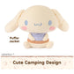 GUND Sanrio Cinnamoroll 10-Inch Plush Toy with Camping Outfit for Ages 1+