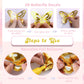 Butterfly Birthday Decorations, Birthday Decorations for Girls - 2 Big Butterfly Foil Balloons, 3D Butterfly Wall Decor, Banner, Tablecloth, Plates