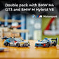 LEGO Speed Champions BMW M4 GT3 & BMW M Hybrid V8 Race Cars, BMW Toy for Kids with 2 Buildable Models and 2 Driver Minifigures, Car Toy Birthday Gift