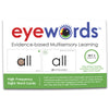 Eyewords Multisensory Sight Word & Phonics Flash Cards, Set 2