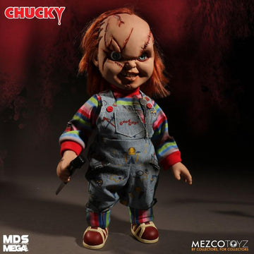 Mezco Toyz Child's Play Talking Mega Scale Chucky Action Figure, 15"