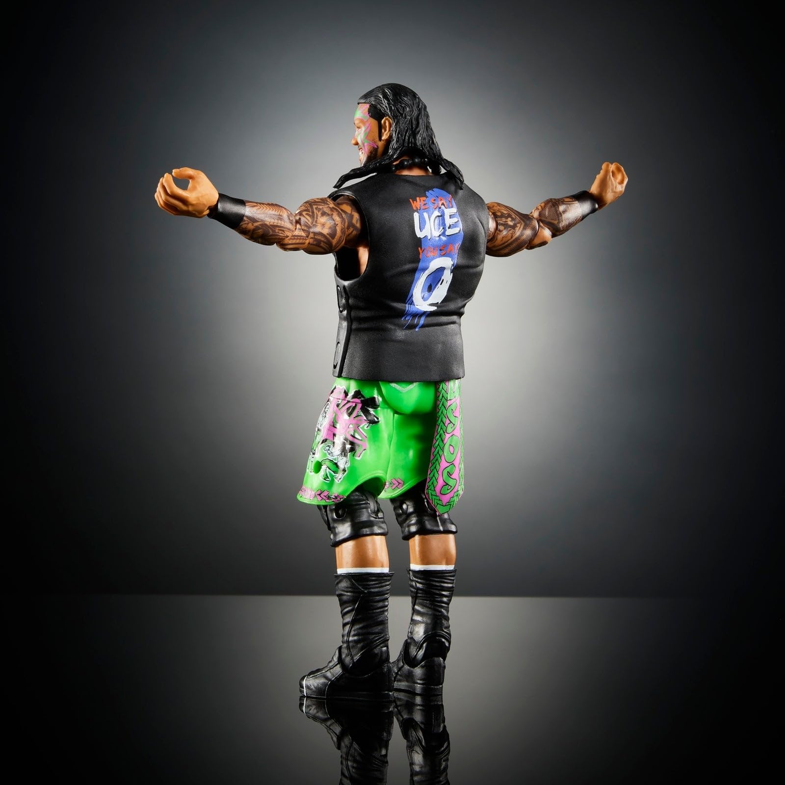 WWE Jey USO Elite Greatest Hits 7 Toy Wrestling Action Figure